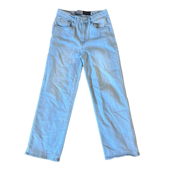 Girls Levi Strauss Silver Tab Baggy‎ Light Wash Denim Jeans SZ 12 Reg - Picture 1 of 8